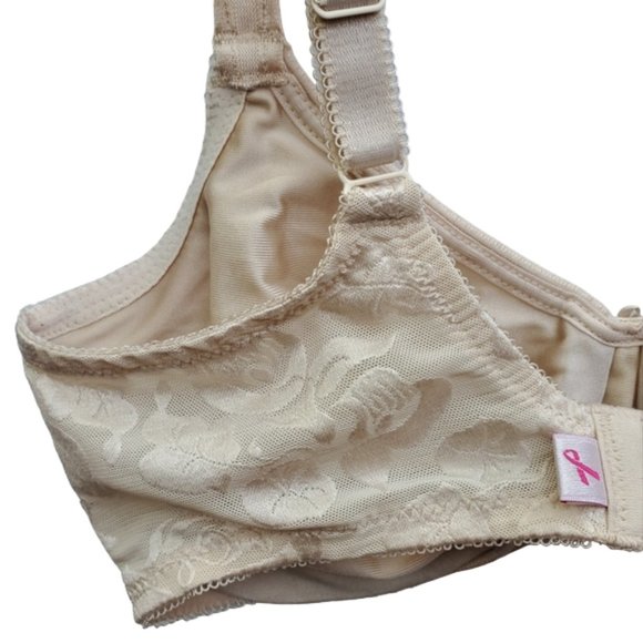 Wacoal Awareness Seamless Underwire Bra Lingerie Jacquard Calla Lilly 34D - Picture 5 of 14